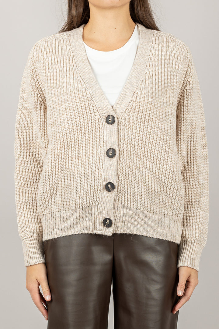 TENSIONE IN - D80942 - CARDIGAN IN MAGLIA