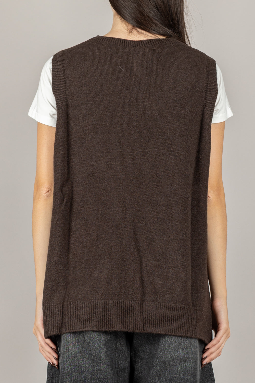 TENSIONE IN - 570626 - GILET OVER SCOLLO A V