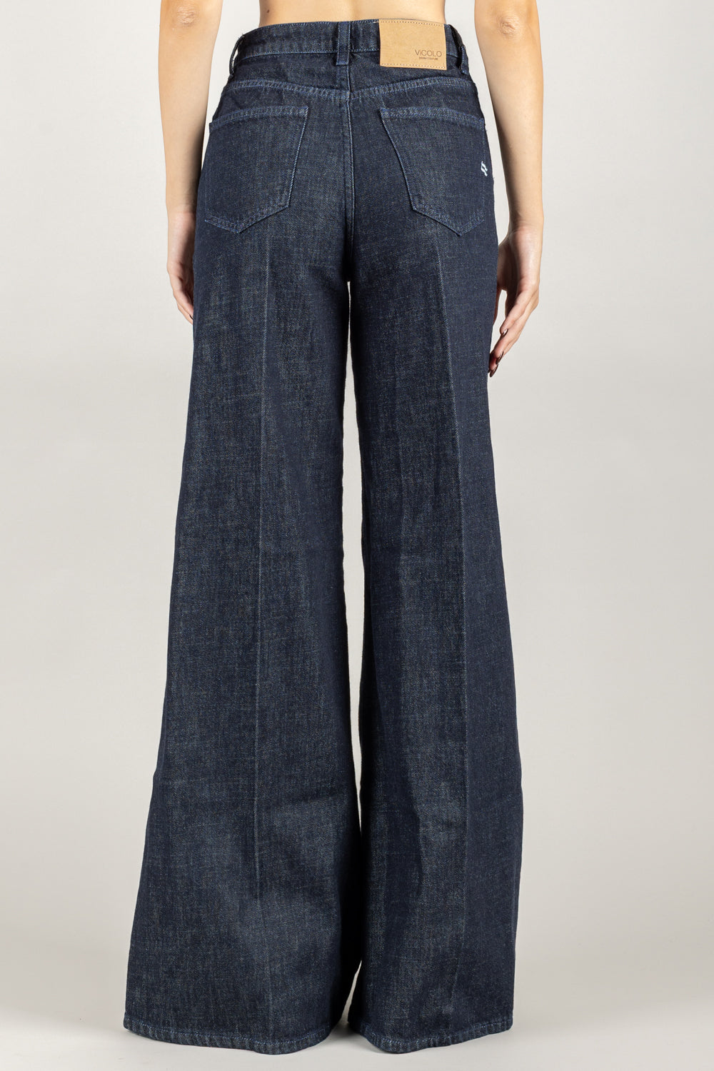 VICOLO - DF5005 - JEANS SIDNEY A PALAZZO