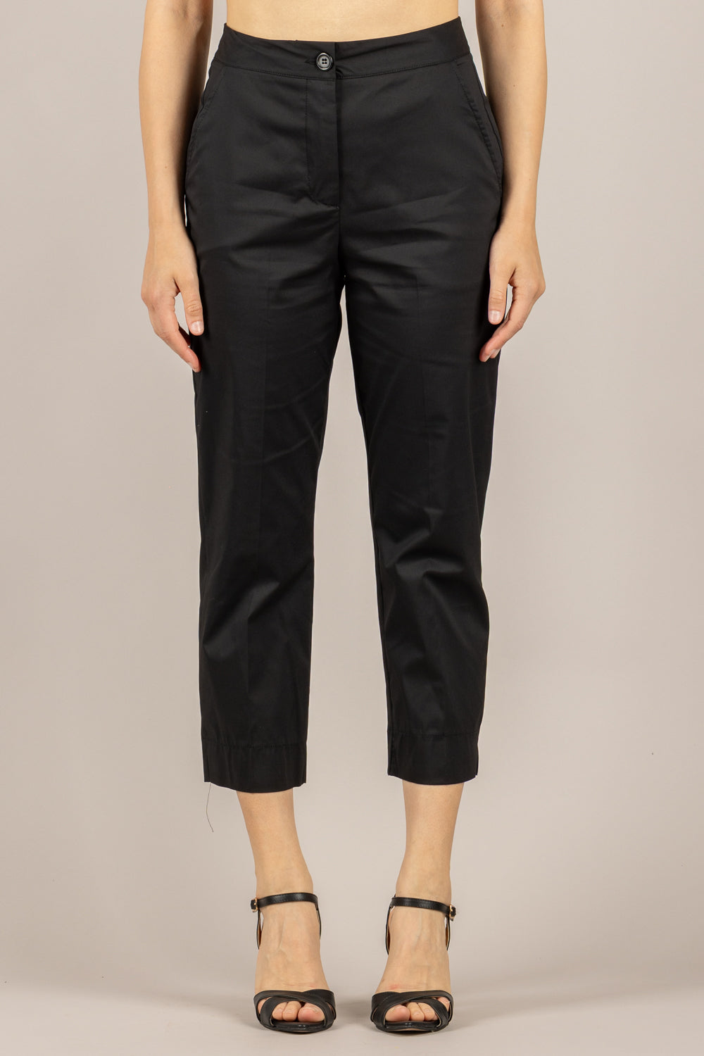 DIXIE - PDZV1UT - PANTALONE CAPRI NERO
