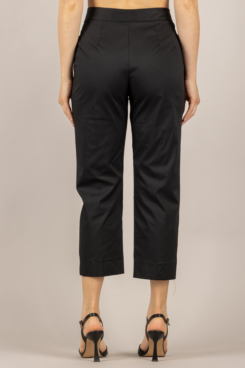 DIXIE - PDZV1UT - PANTALONE CAPRI NERO