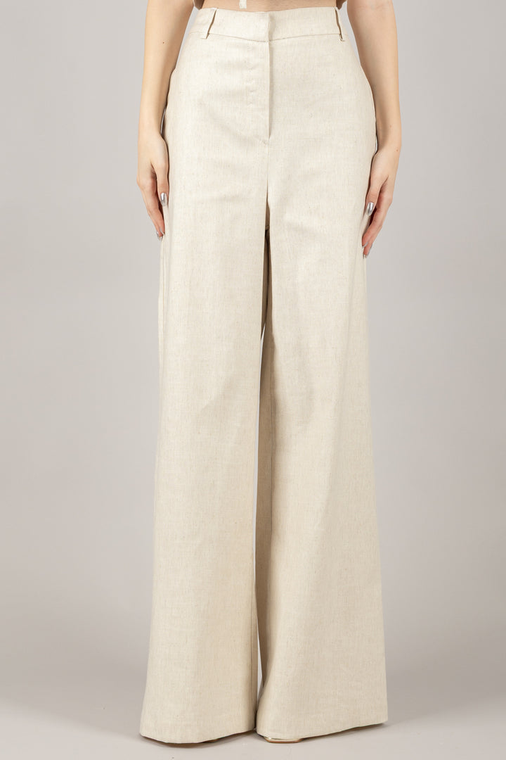 TENSIONE IN - 25P6897 - PANTALONE A PALAZZO