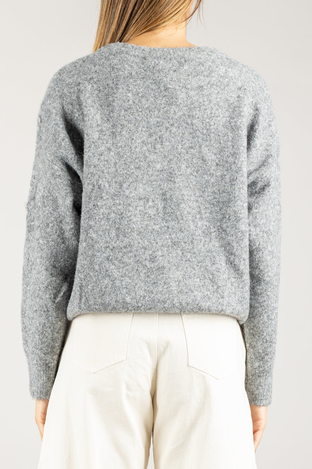 HAVEONE - MBD-P136 - FELPA LANA COTTA SCRITTA SOHO