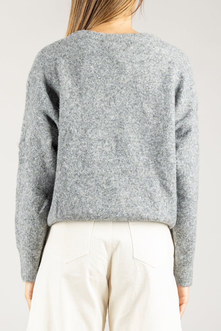 HAVEONE - MBD-P136 - FELPA LANA COTTA SCRITTA SOHO