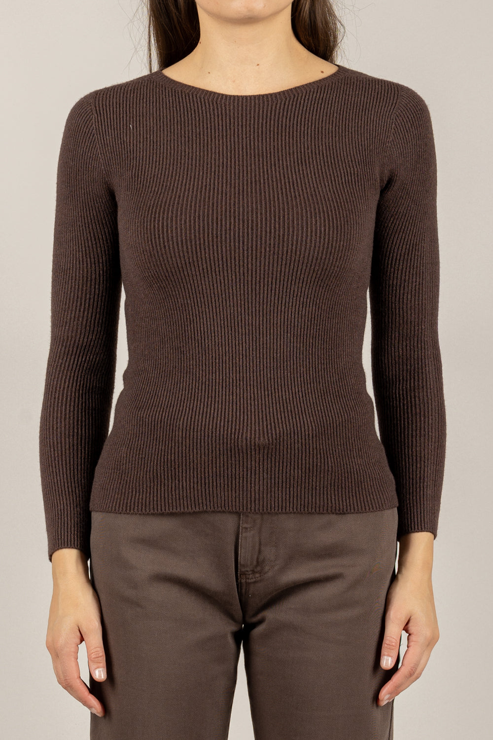 VICOLO - 77315F - MAGLIA COSTINE SLIM