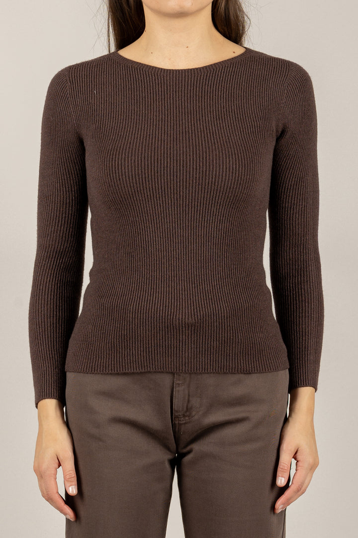 VICOLO - 77315F - MAGLIA COSTINE SLIM