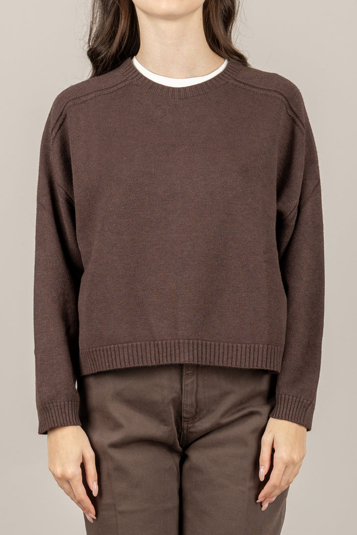 VICOLO - 77062F - MAGLIA SCATOLETTA GIROCOLLO