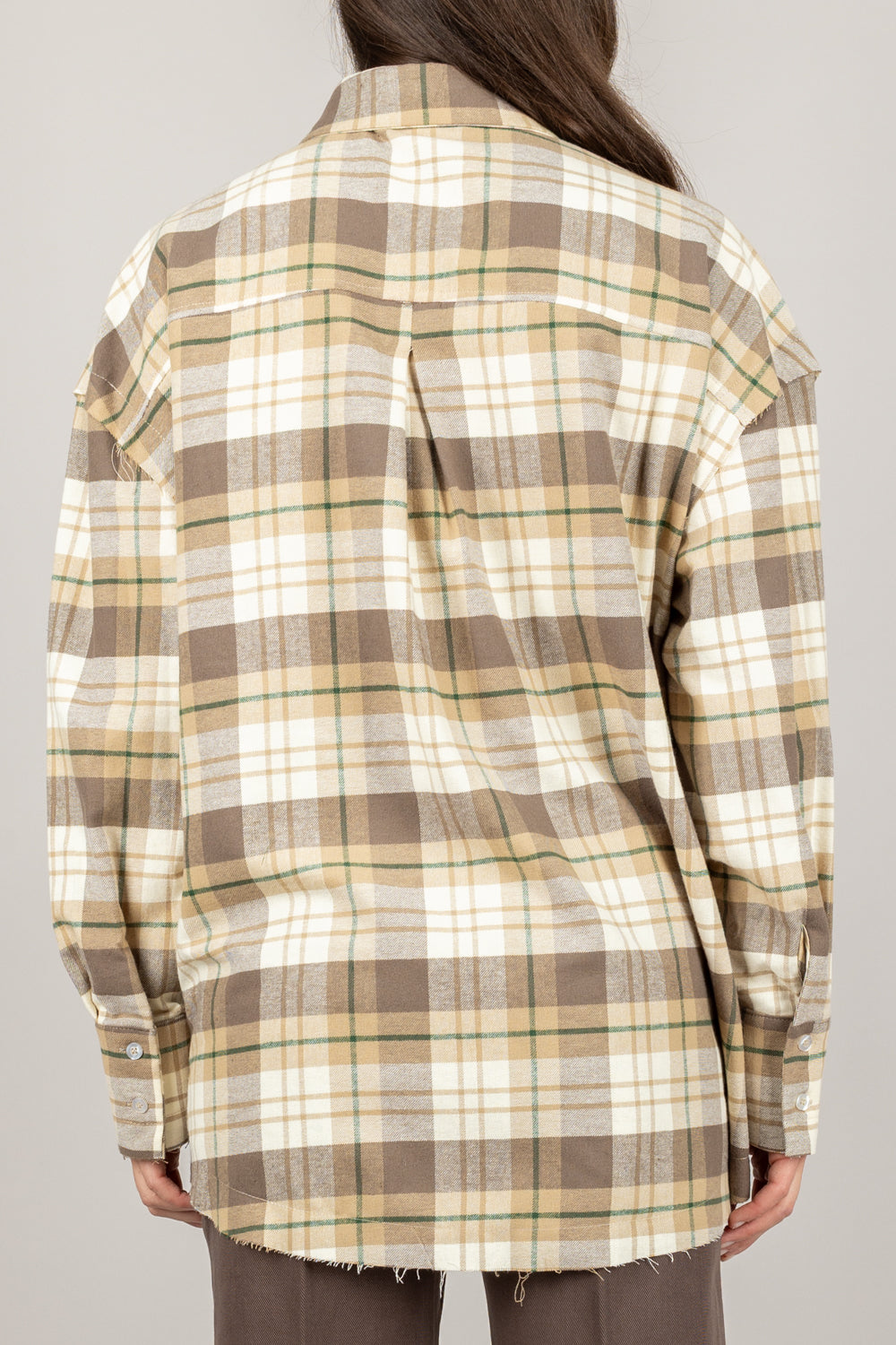 VICOLO - TF1797 - CAMICIA OVER CHECK