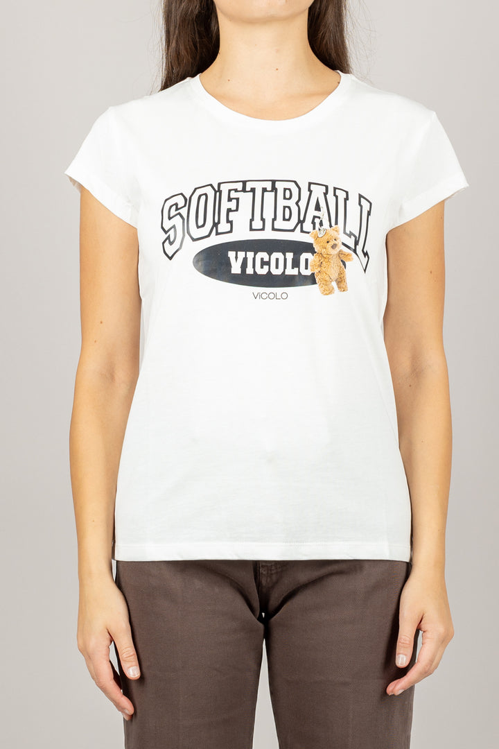 VICOLO - RF0503 - T-SHIRT SOFTBALL
