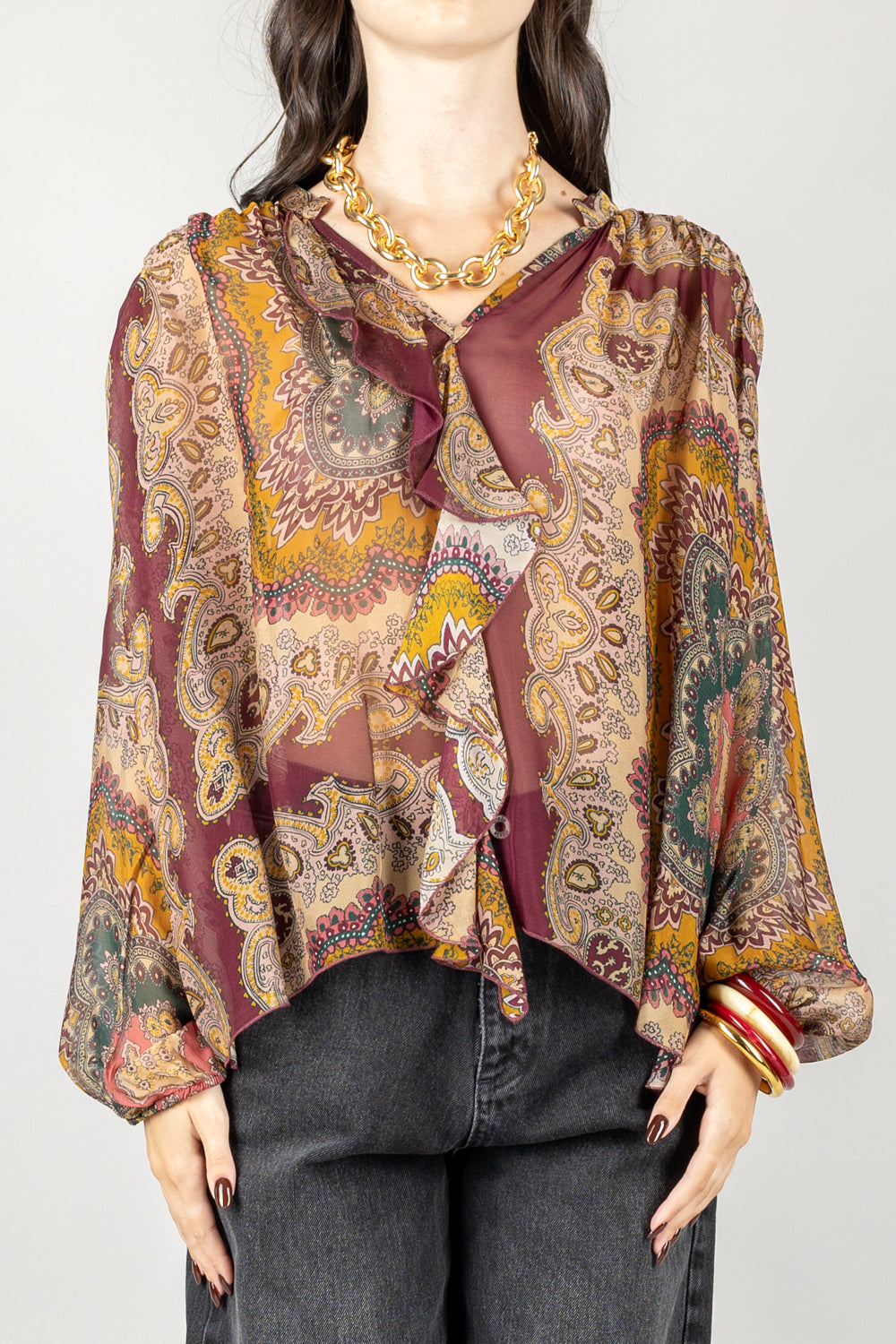 DIXIE - C207Y015A - CAMICIA FANTASY