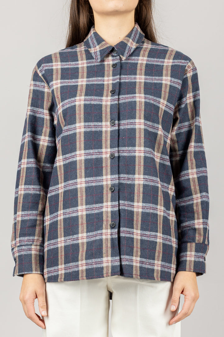 TENSIONE IN - 26C1315 - CAMICIA CHECK IN FLANELLA