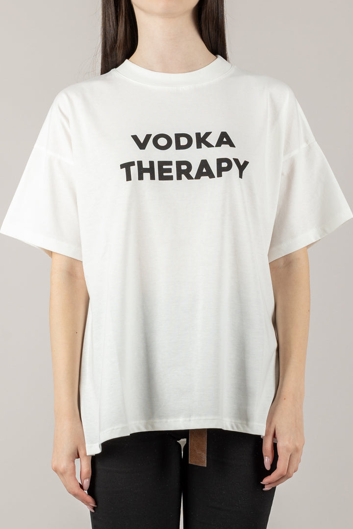 VICOLO - RD0887 - T-SHIRT VODKA THERAPY