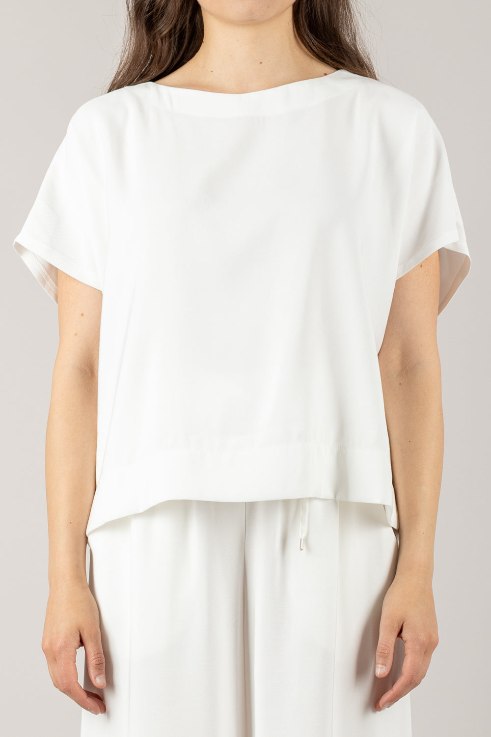 TENSIONE IN - 25C7579 - MAGLIA CROP MEZZA MANICA