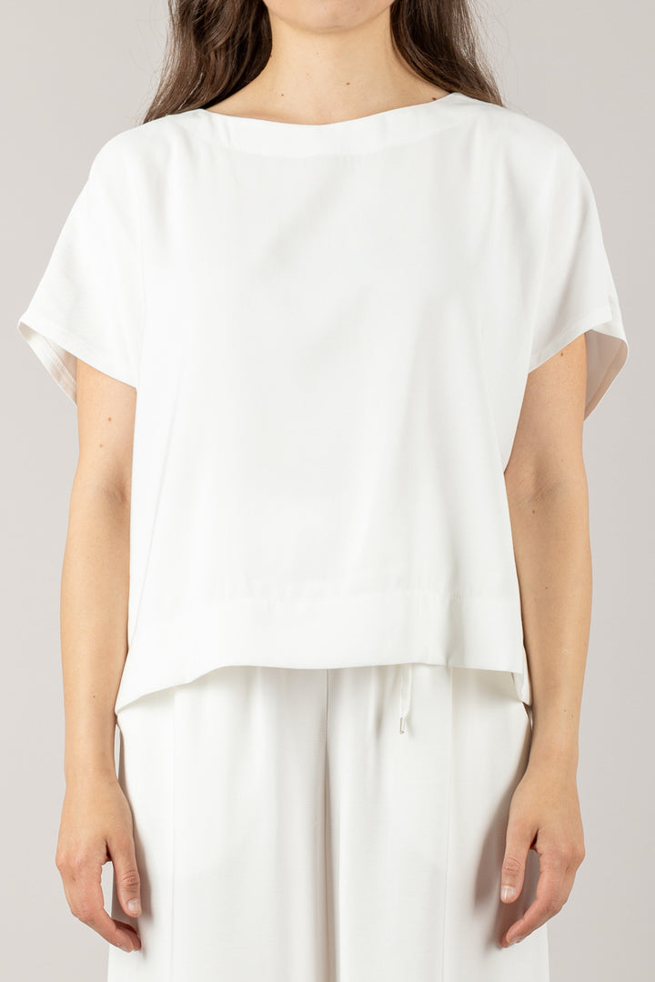 TENSIONE IN - 25C7579 - MAGLIA CROP MEZZA MANICA
