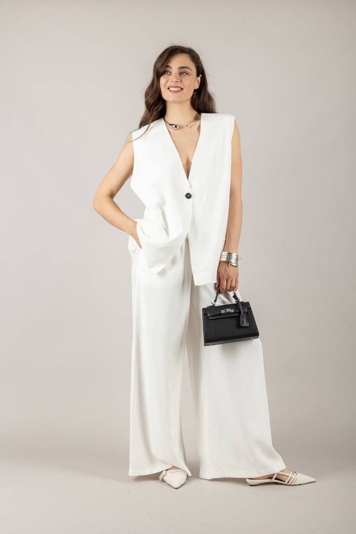 TENSIONE IN - 25D7453 - GILET OVER 1 BOTTONE