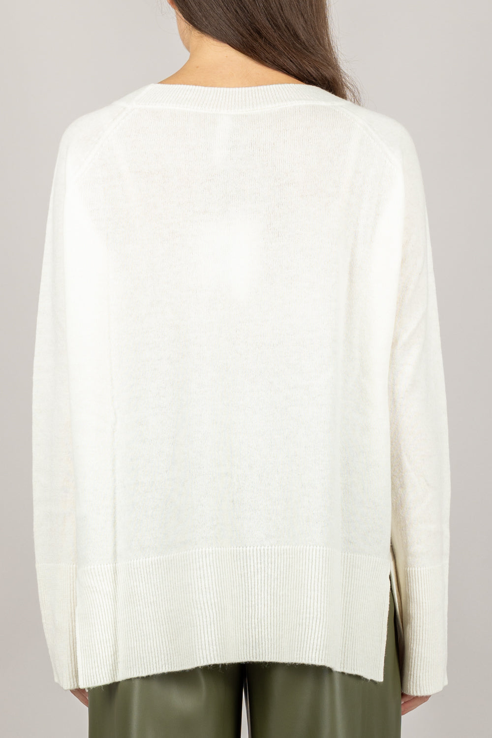 TENSIONE IN - WL157AI25 - MAGLIA OVER CON SPACCHI POSTERIORI