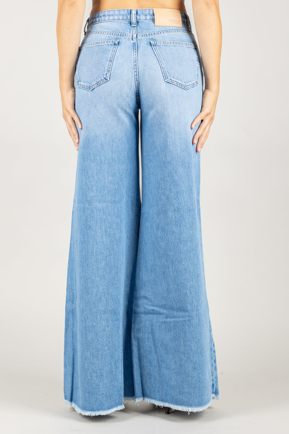 VICOLO - DF5195 - JEANS A ZAMPA SIDNEY