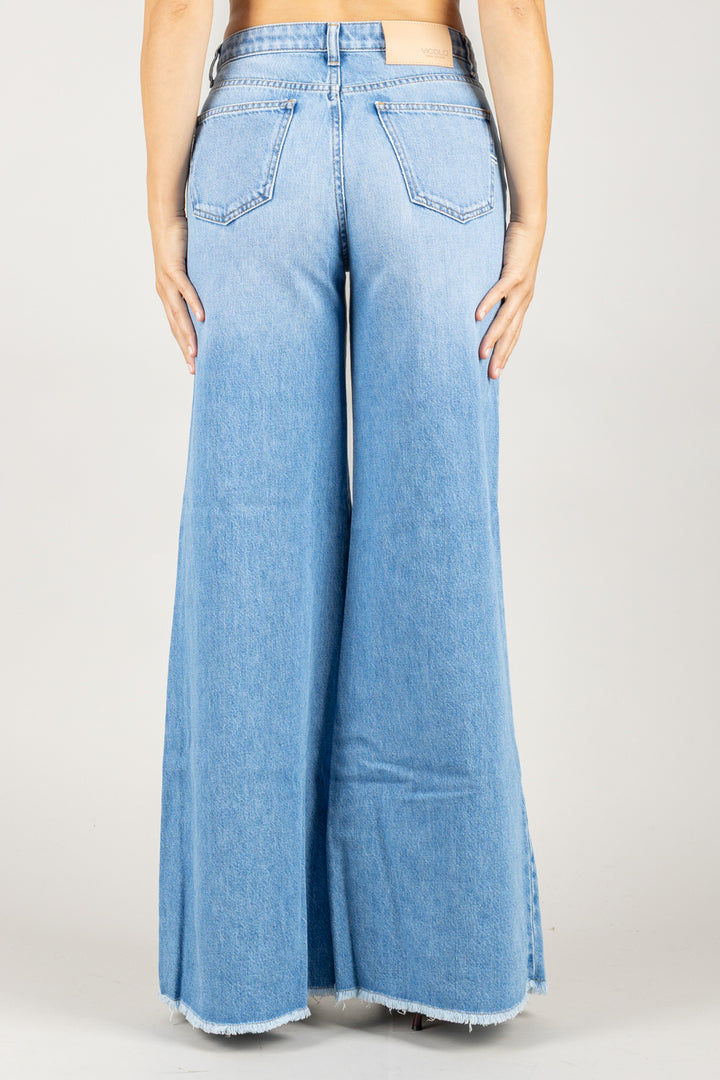 VICOLO - DF5195 - JEANS A ZAMPA SIDNEY