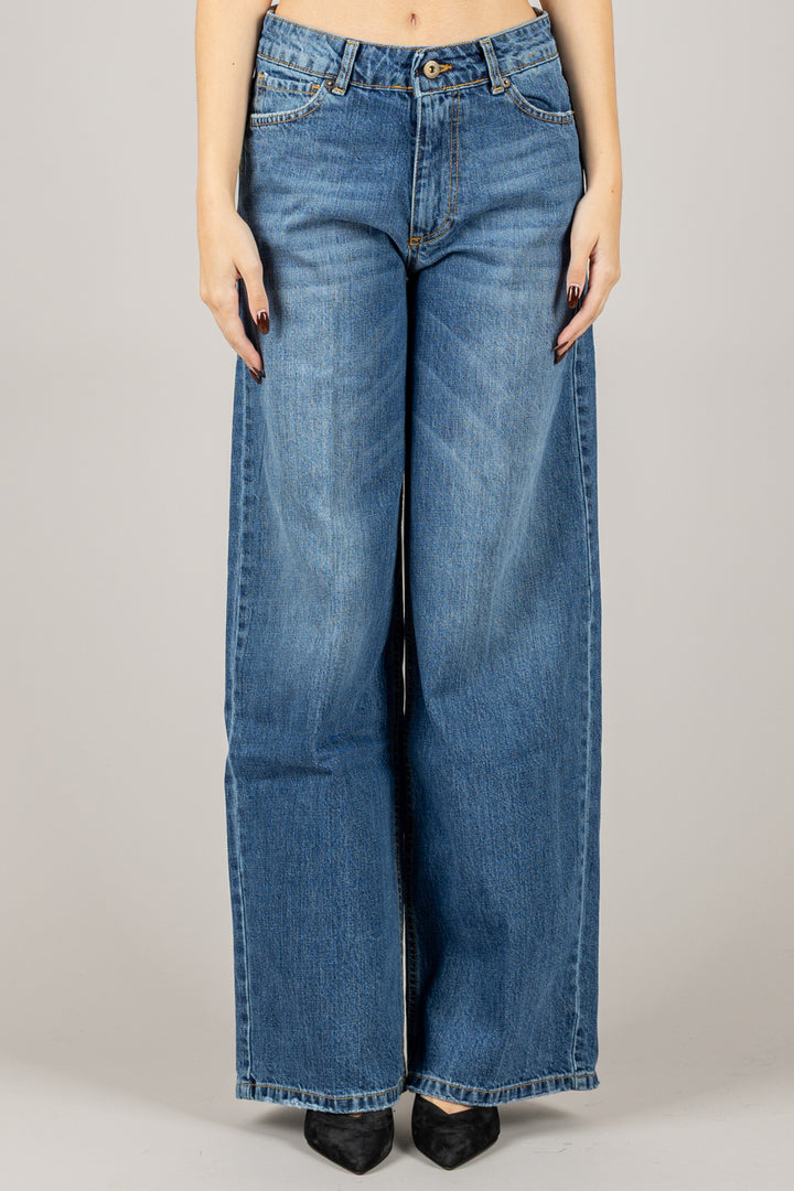 BLOOM  - JEANS MAYA GAMBA DRITTA