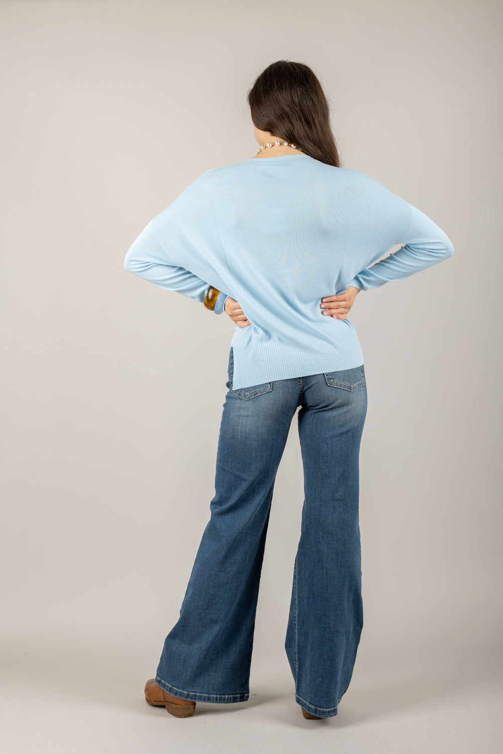 VICOLO - 44005D - MAGLIA GIROCOLLO