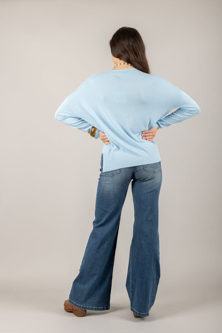 VICOLO - 44005D - MAGLIA GIROCOLLO