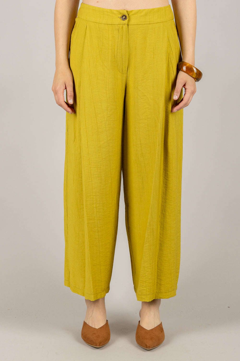TENSIONE IN - 25P7639 - PANTALONE BOY GOFFRATO