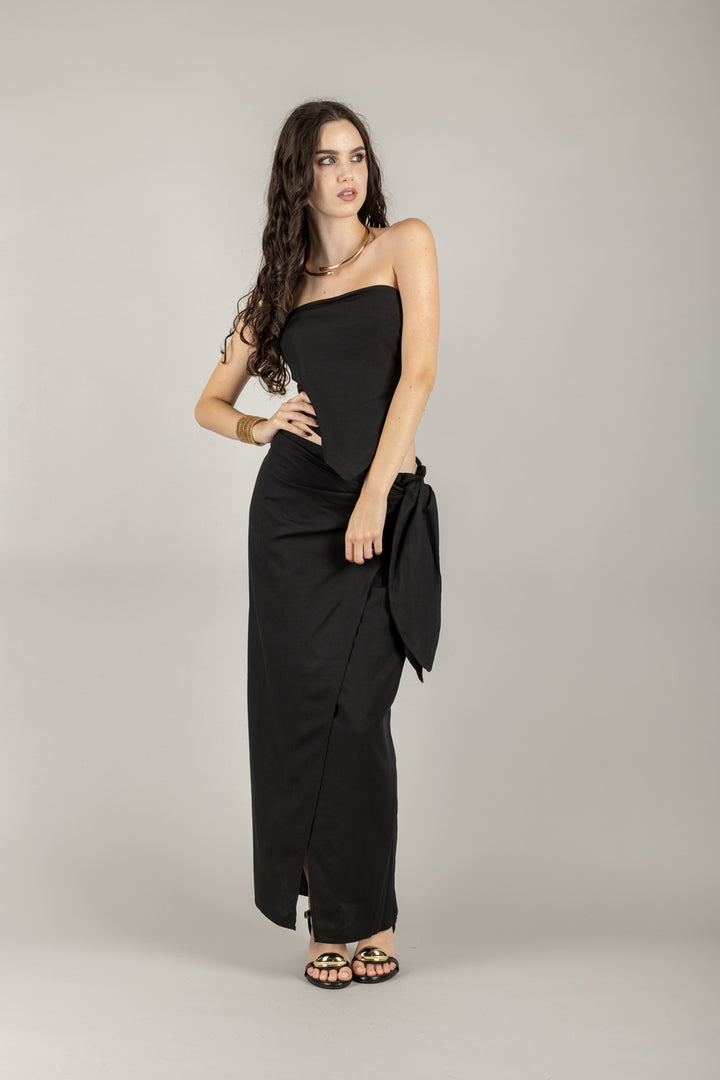 TENSIONE IN - SS251233 - TOP FOULARD