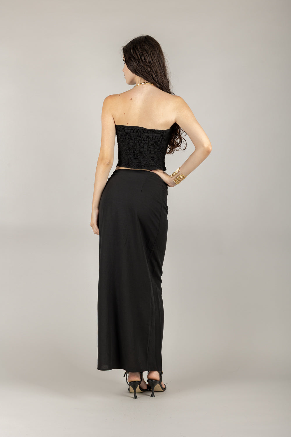 TENSIONE IN - SS251233 - TOP FOULARD