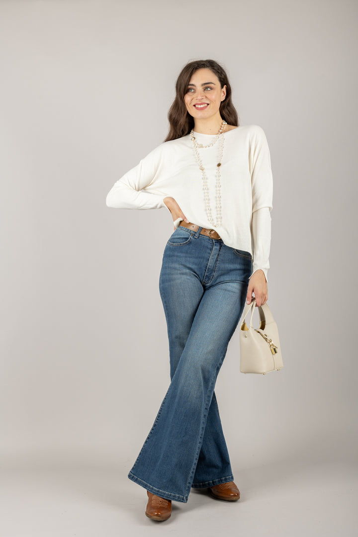 VICOLO - 44005D - MAGLIA GIROCOLLO