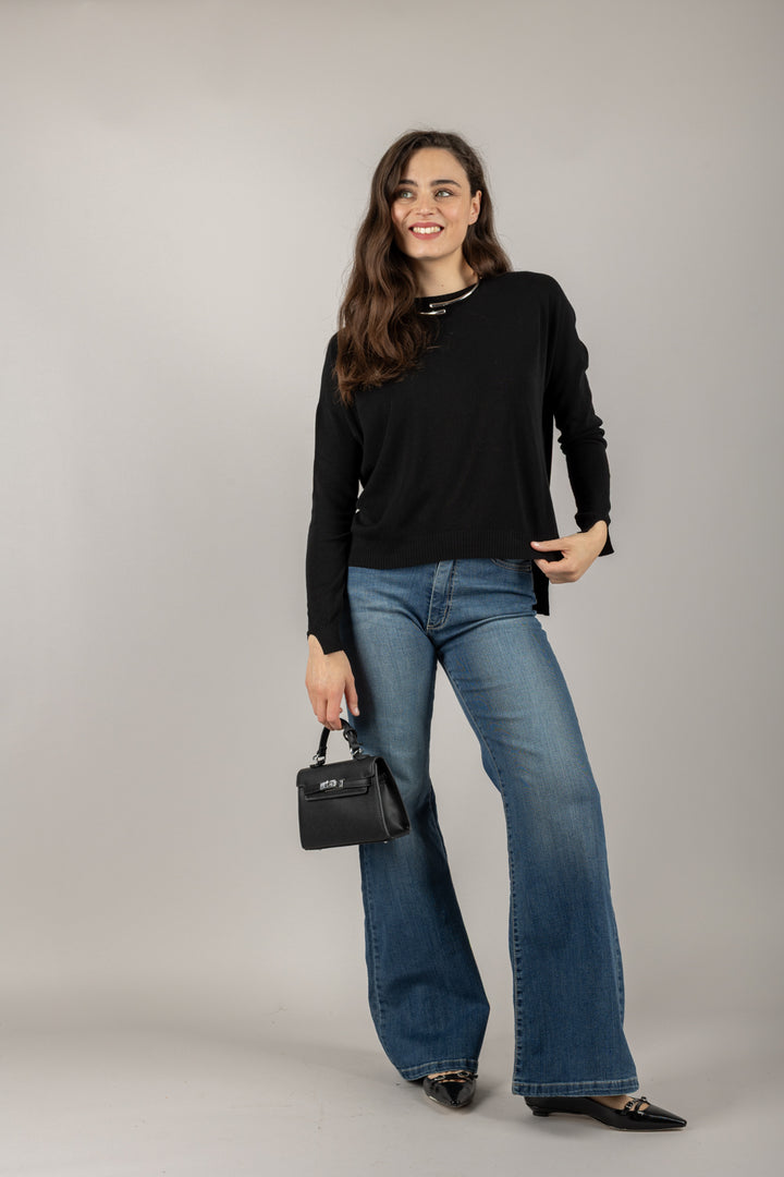VICOLO - 44005D - MAGLIA GIROCOLLO