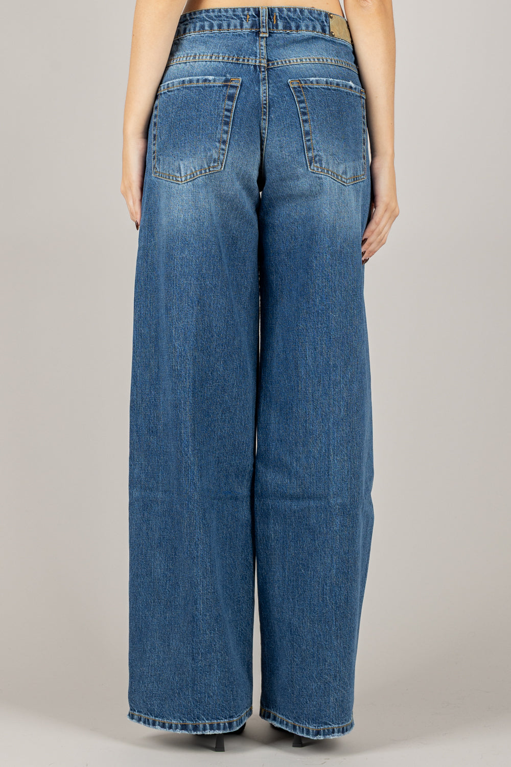 BLOOM  - JEANS MAYA GAMBA DRITTA