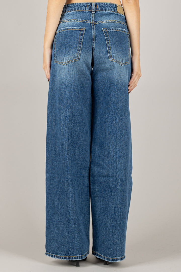 BLOOM  - JEANS MAYA GAMBA DRITTA