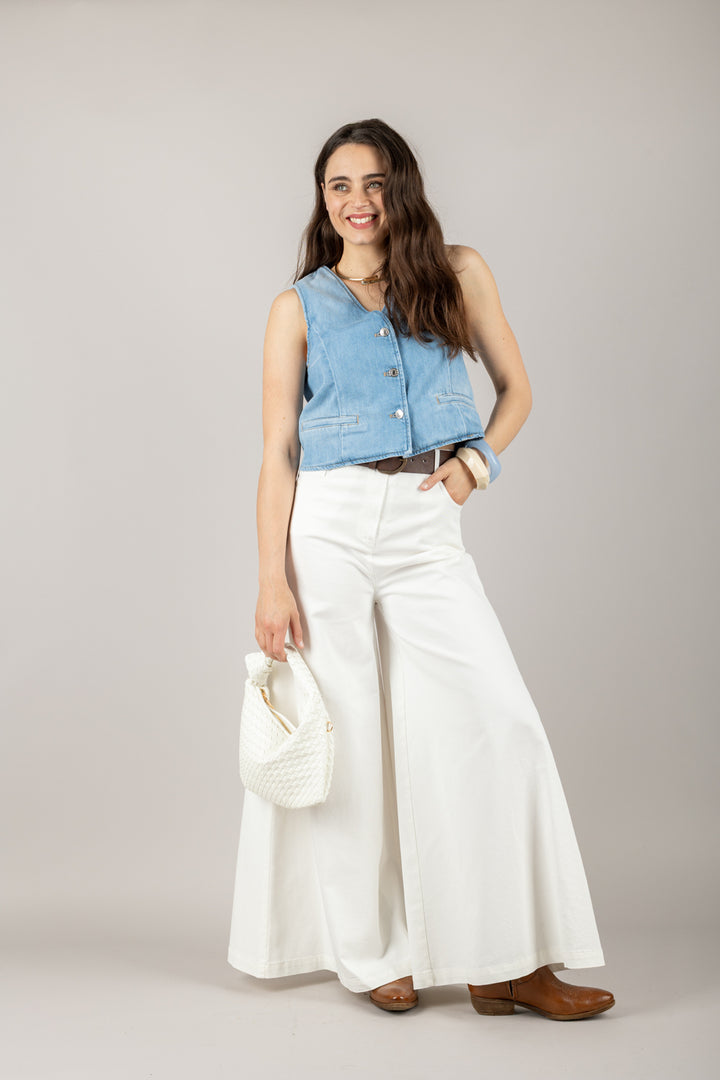 VICOLO - DD5323 - GILET JEANS