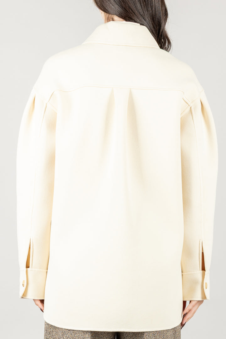 MM MaxMara - 2526916077 - GIACCA OVER IN JERSEY EMBLEMA