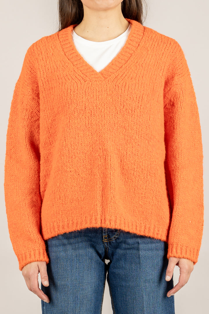 VICOLO - 33063F - MAGLIA SCOLLO A V