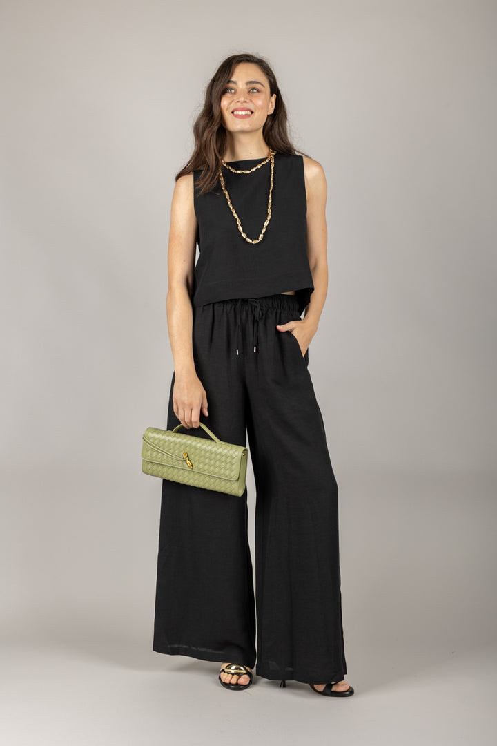 TENSIONE IN - 25P7658 - PANTALONE CON COULISSE