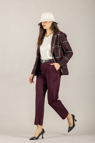 VICOLO - 22213F - MAGLIA CUT-OUT SPALLE