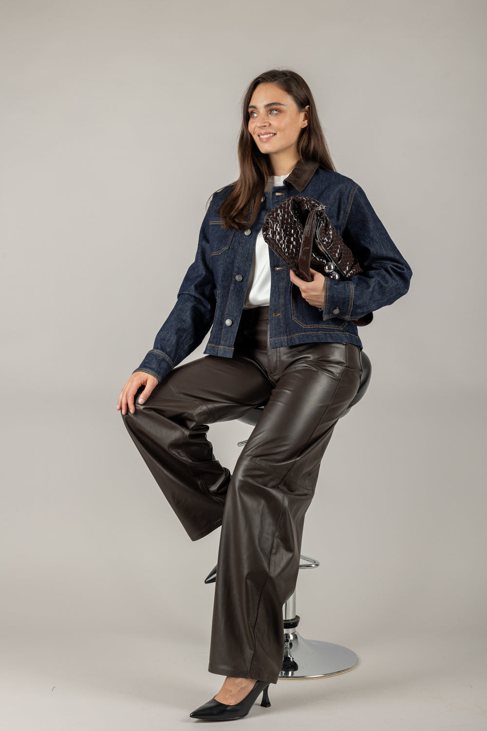 VICOLO - DF5087 - GIACCA JEANS ANNA