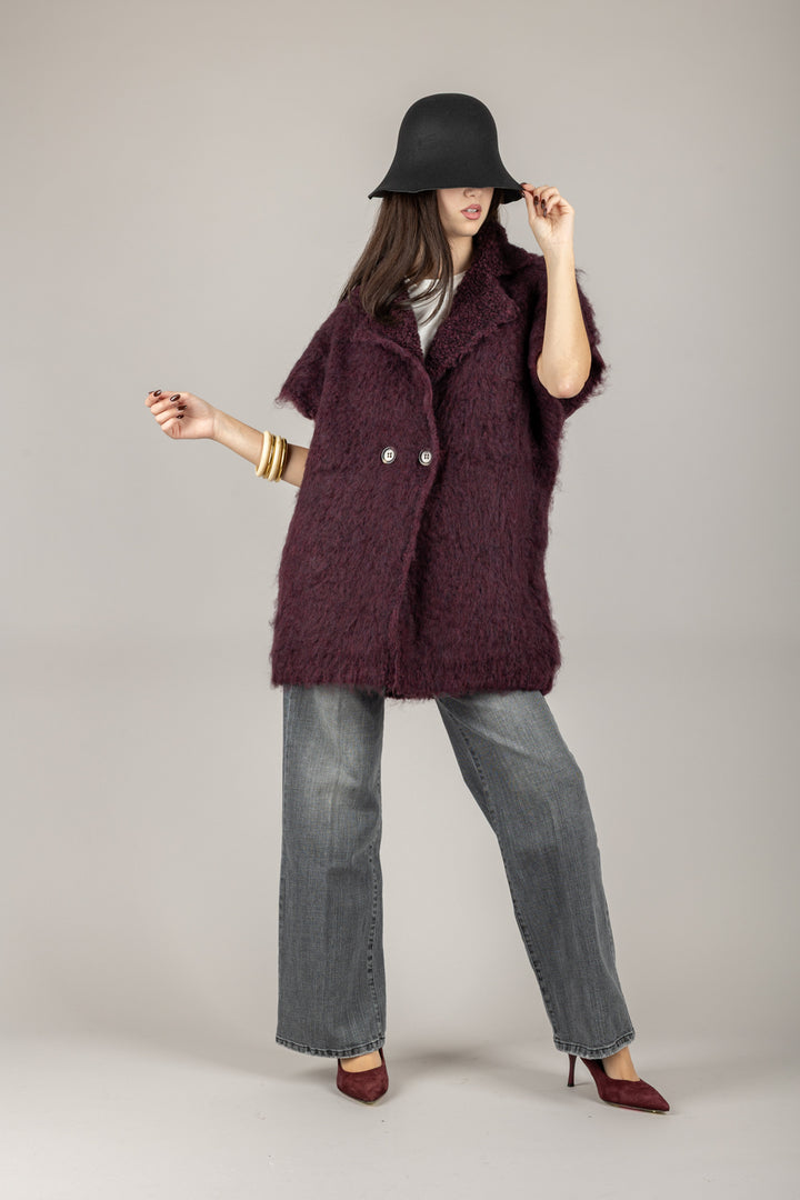 KONTATTO - 3M0921C - GIACCA IN BOUCLE' DOPPIOPETTO