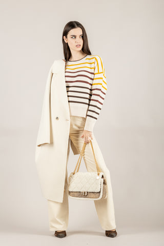 VICOLO - 77357F - MAGLIA A RIGHE