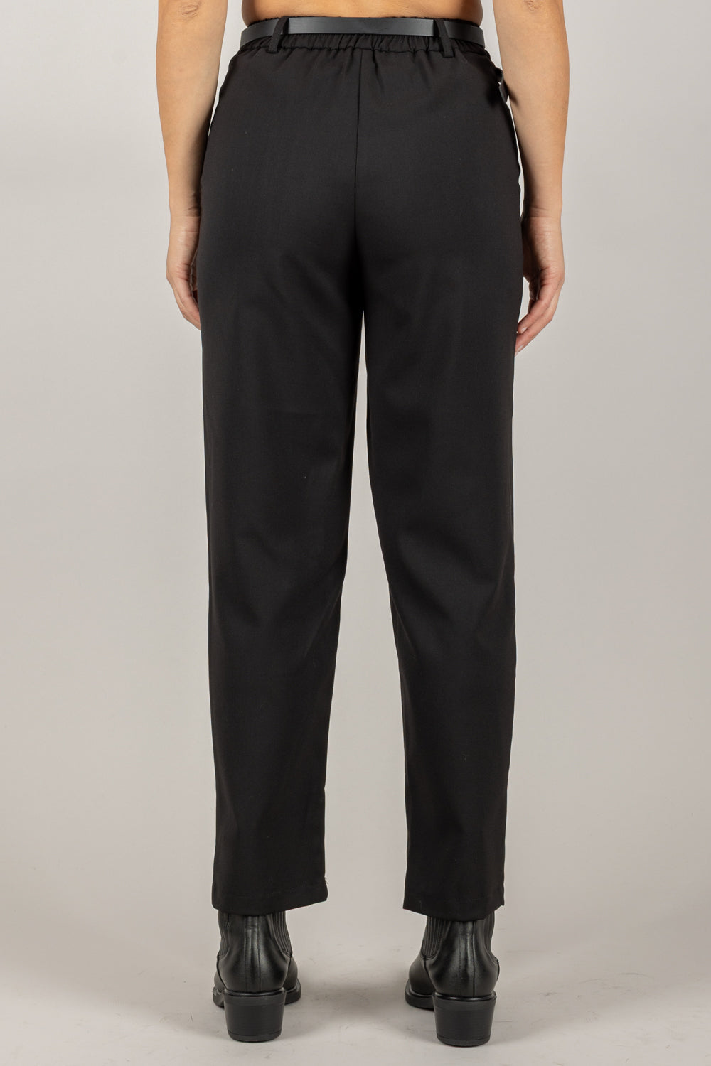 TENSIONE IN - 26P1133 - PANTALONE A SIGARETTA CON CINTA