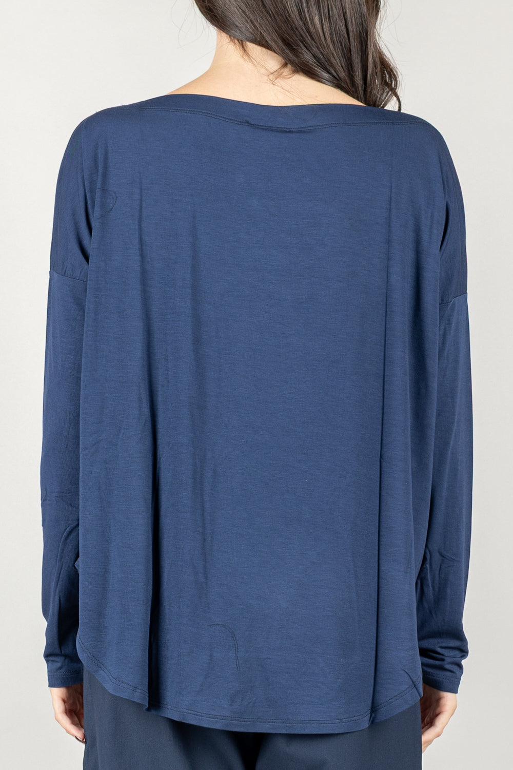 KONTATTO - MR5003C - MAGLIA OVER SCOLLO A BARCA