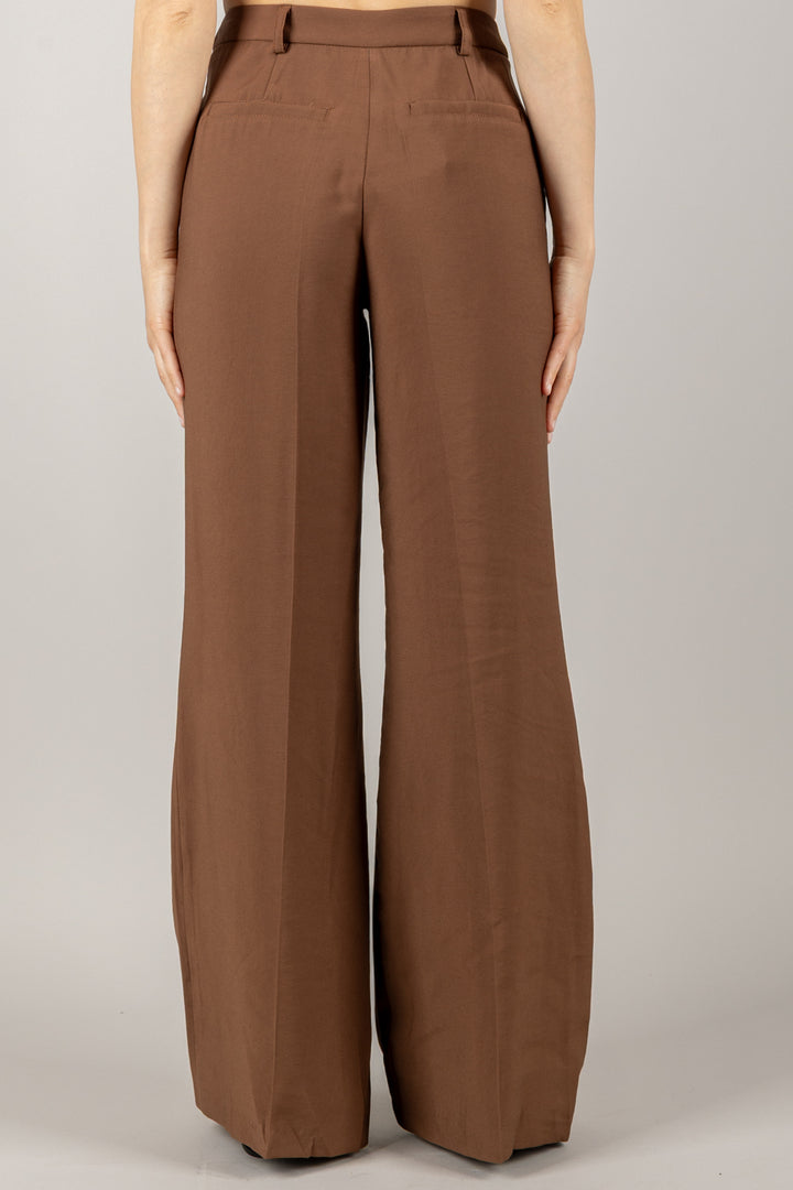 TENSIONE IN - 25P7454 - PANTALONE PALAZZO CON TASCHE