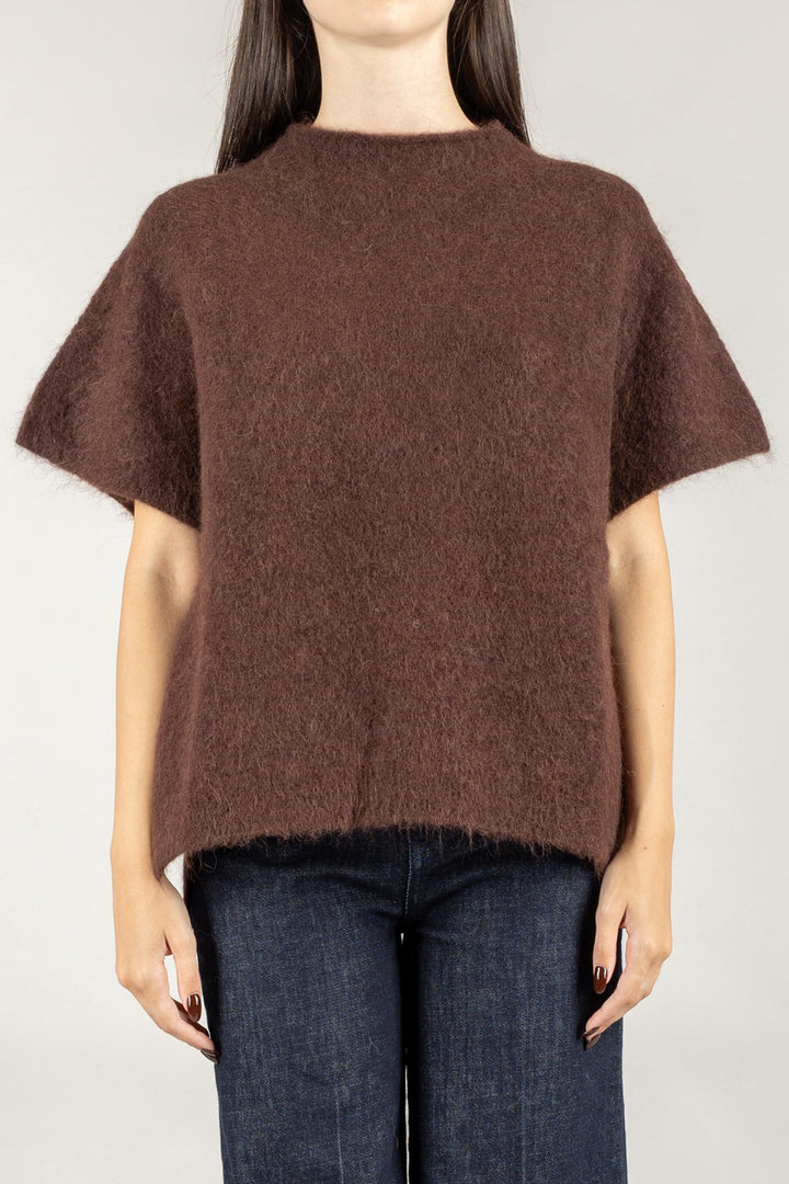 KONTATTO - 3M0874C - PONCHO MEZZA MANICA GIROCOLLO