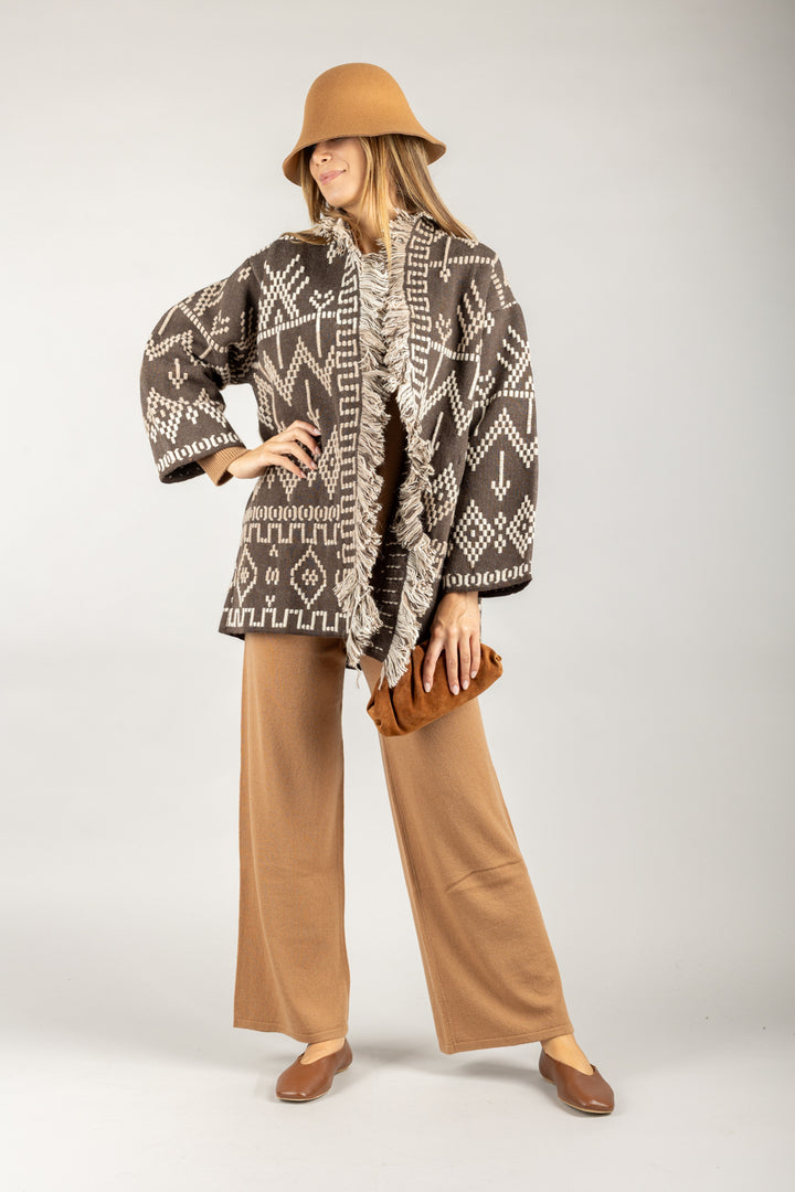 TENSIONE IN - W5HMG43A400 - CARDIGAN ETNICO