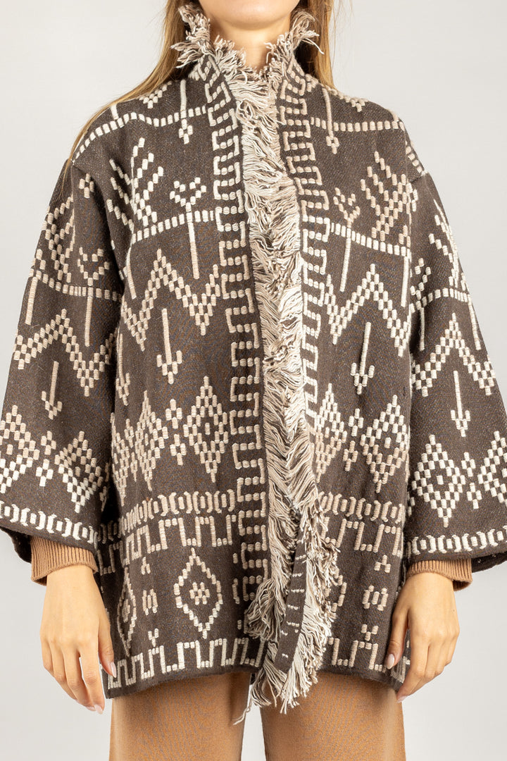 TENSIONE IN - W5HMG43A400 - CARDIGAN ETNICO