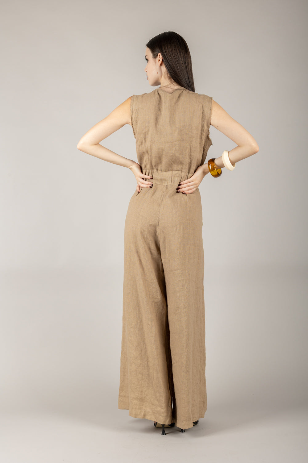 TENSIONE IN - S25UH23 - TUTA CON COULISSE E FIOCCO