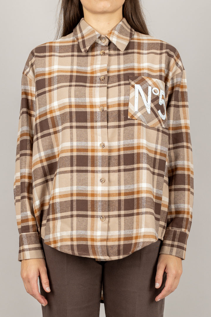 TENSIONE IN - 26C1177 - CAMICIA CON TASCHINO N°5