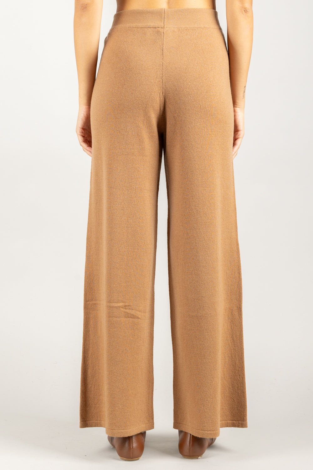 VICOLO - 22164F - PANTALONE DRITTO IN MAGLIA