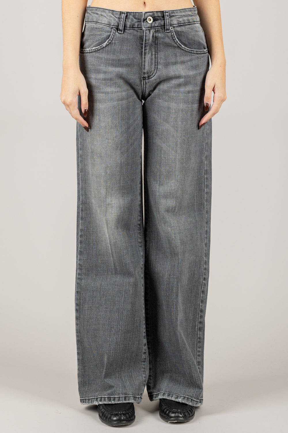 BLOOM  - JEANS UTOPIA GAMBA DRITTA